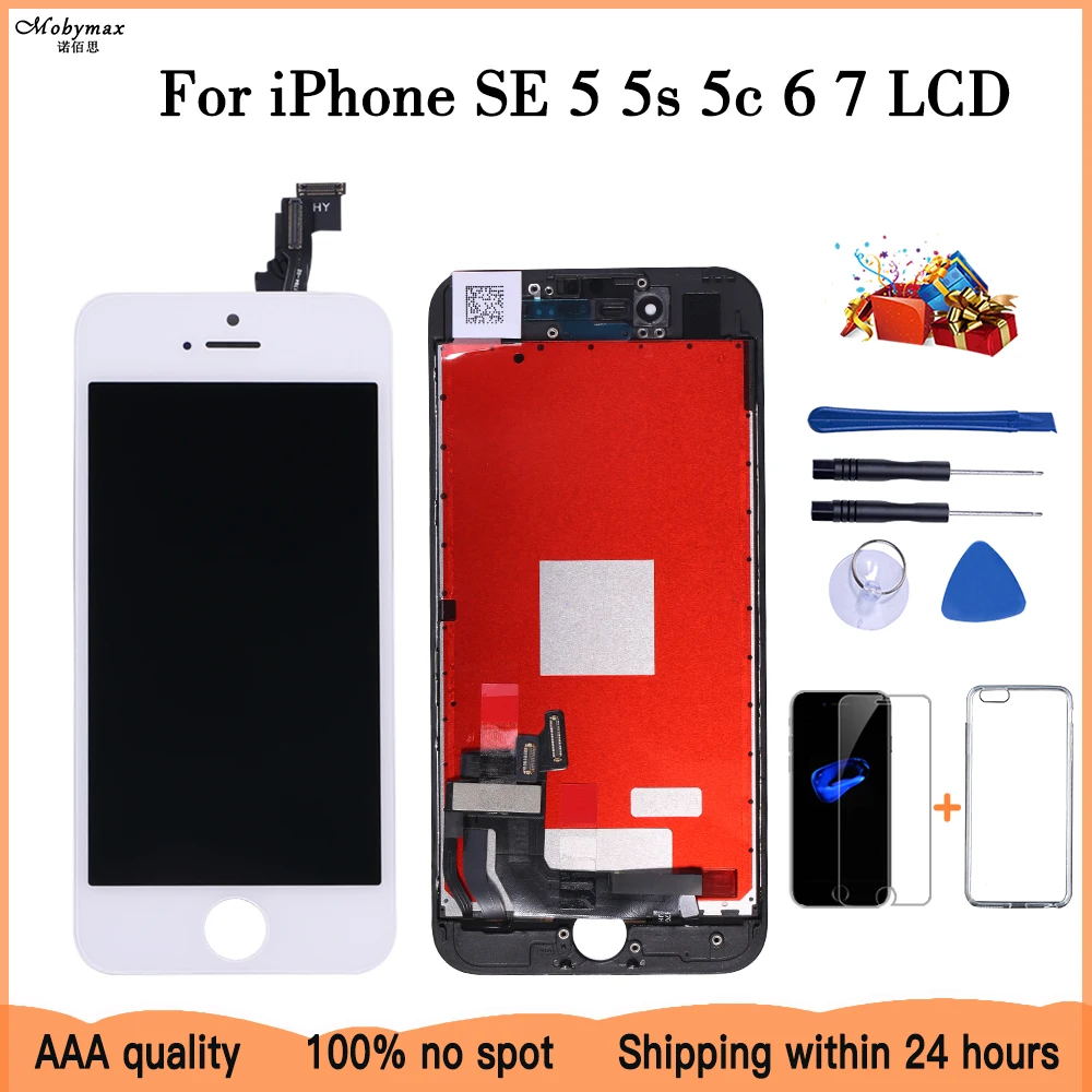AAA Quality LCD For iPhone 5 5C 5S SE Replacement Screen Display Digitizer Touch Screen Assembly For iPhone 6 LCD Screen
AAA Quality LCD For iPhone 5 5C 5S SE Replacement Screen Display Digitizer Touch Screen Assembly For iPhone 6 LCD Screen