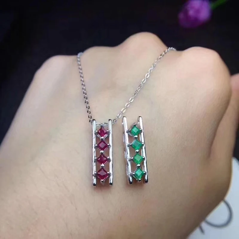 Fashion silver gemstone pendant 2.5 mm natural sapphire or ruby pendant 925 silver sapphire pendant gift for woman
Fashion silver gemstone pendant 2.5 mm natural sapphire or ruby pendant 925 silver sapphire pendant gift for woman