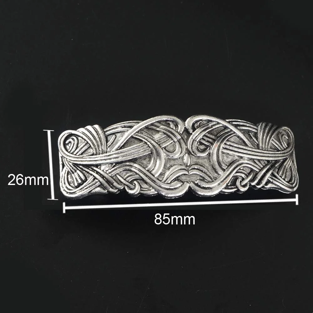 Beast Face Swirl Hair Clip Viking Art Nouveau Hand Crafted Metal Hair Barrette with Clip for Women Thick Hair Jewelry Accessory
Beast Face Swirl Hair Clip Viking Art Nouveau Hand Crafted Metal Hair Barrette with Clip for Women Thick Hair Jewelry Accessory