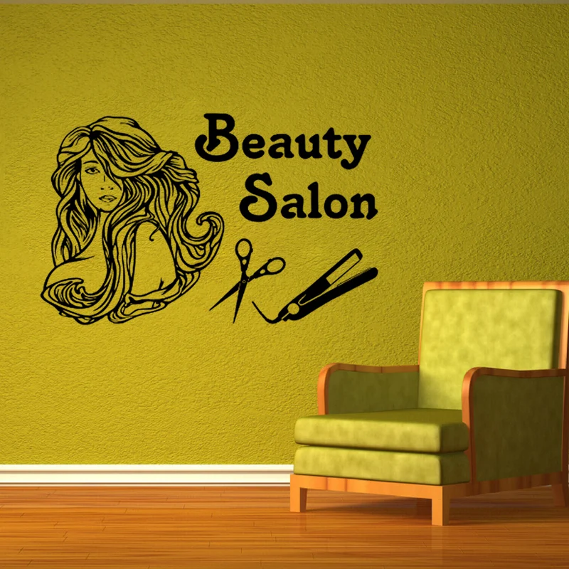 Creative Hairdresser Beauty Salon Barbershop DIY Wallpaper Removable Vinyl Home Decor Art Wall Stickers JG1281
Creative Hairdresser Beauty Salon Barbershop DIY Wallpaper Removable Vinyl Home Decor Art Wall Stickers JG1281