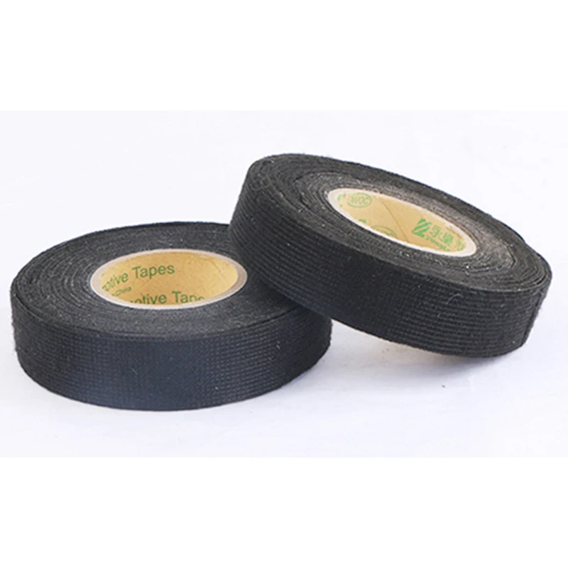 1pc Car Heat-resistant Wiring Harness Tape Looms Wiring Harness Cloth Fabric Tape Adhesive Cable Protection 19mm x 15m Safe
1pc Car Heat-resistant Wiring Harness Tape Looms Wiring Harness Cloth Fabric Tape Adhesive Cable Protection 19mm x 15m Safe