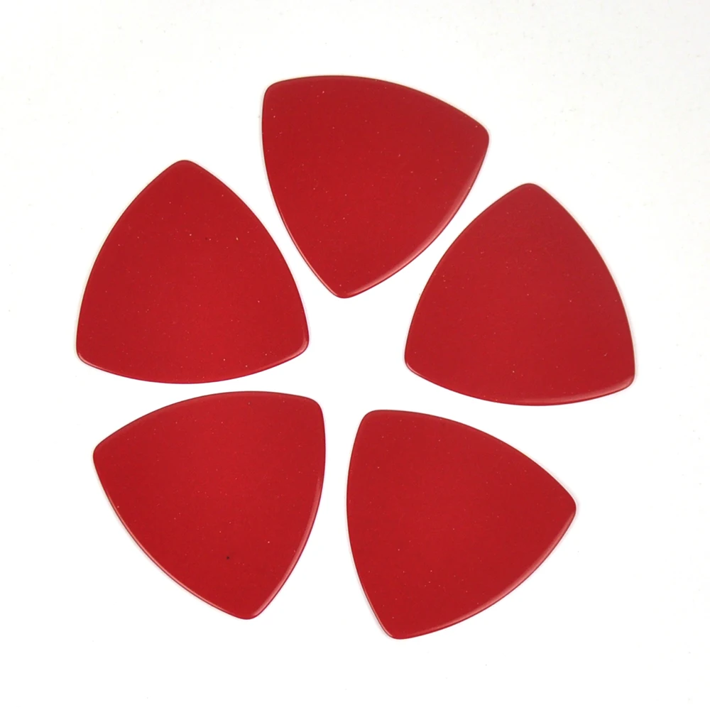 Lots of 100 pcs Rounded Triangle Big Size Medium 0.71mm Celluloid Guitar Picks Solid Red
Lots of 100 pcs Rounded Triangle Big Size Medium 0.71mm Celluloid Guitar Picks Solid Red