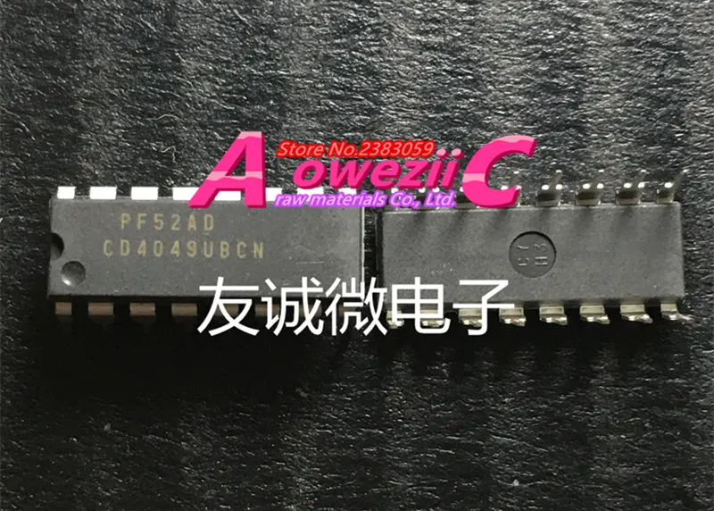 Aoweziic 100% new imported original CD4049UBCN CD4049 DIP-16 Six-phase Buffer/Converter
Aoweziic 100% new imported original CD4049UBCN CD4049 DIP-16 Six-phase Buffer/Converter