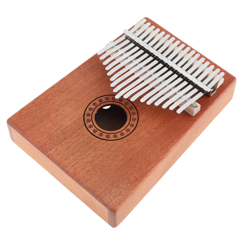 17 Key Single Board Kalimba Mahogany Thumb Piano Mbira Mini Keyboard Instrument with Complete Accessories
17 Key Single Board Kalimba Mahogany Thumb Piano Mbira Mini Keyboard Instrument with Complete Accessories