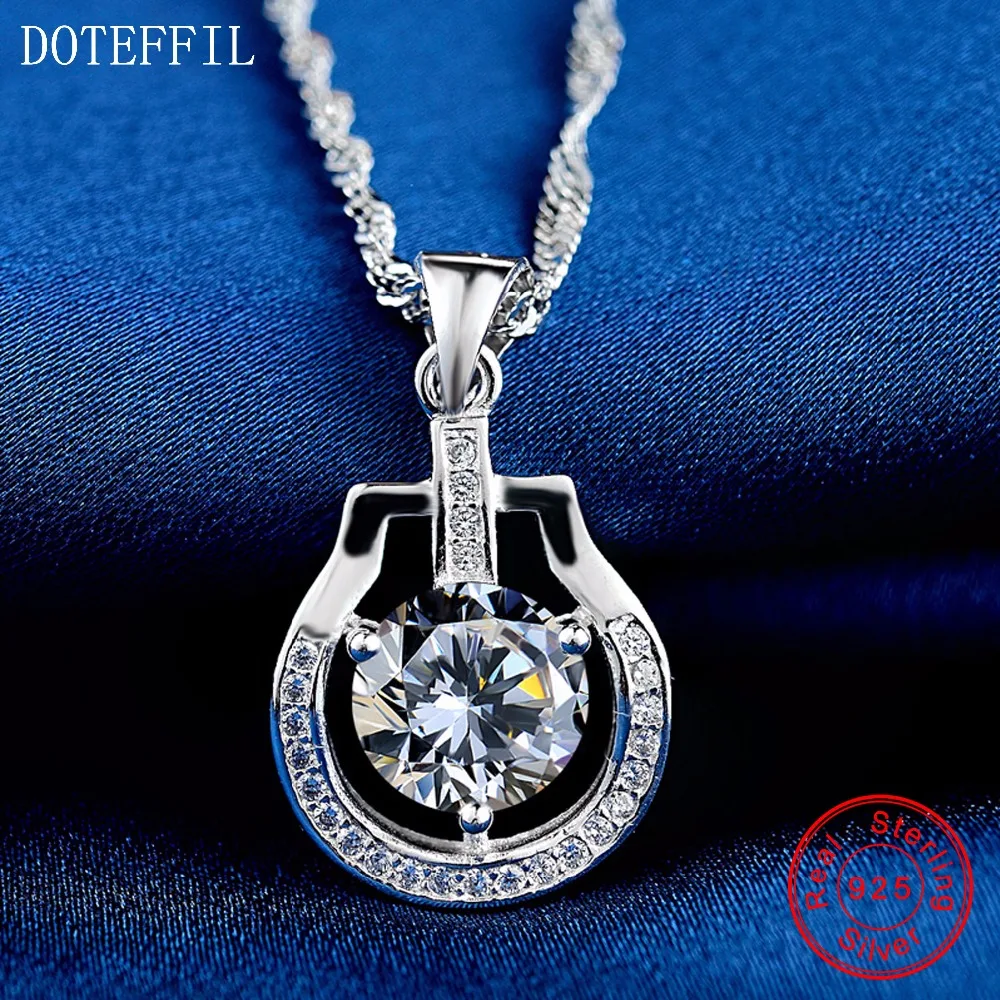 925 Silver Women Necklace Fashion Charm Round Necklace 100% Sterling Silver High Quality AAA 8mm Zircon Luxury Brand Jewelry
925 Silver Women Necklace Fashion Charm Round Necklace 100% Sterling Silver High Quality AAA 8mm Zircon Luxury Brand Jewelry