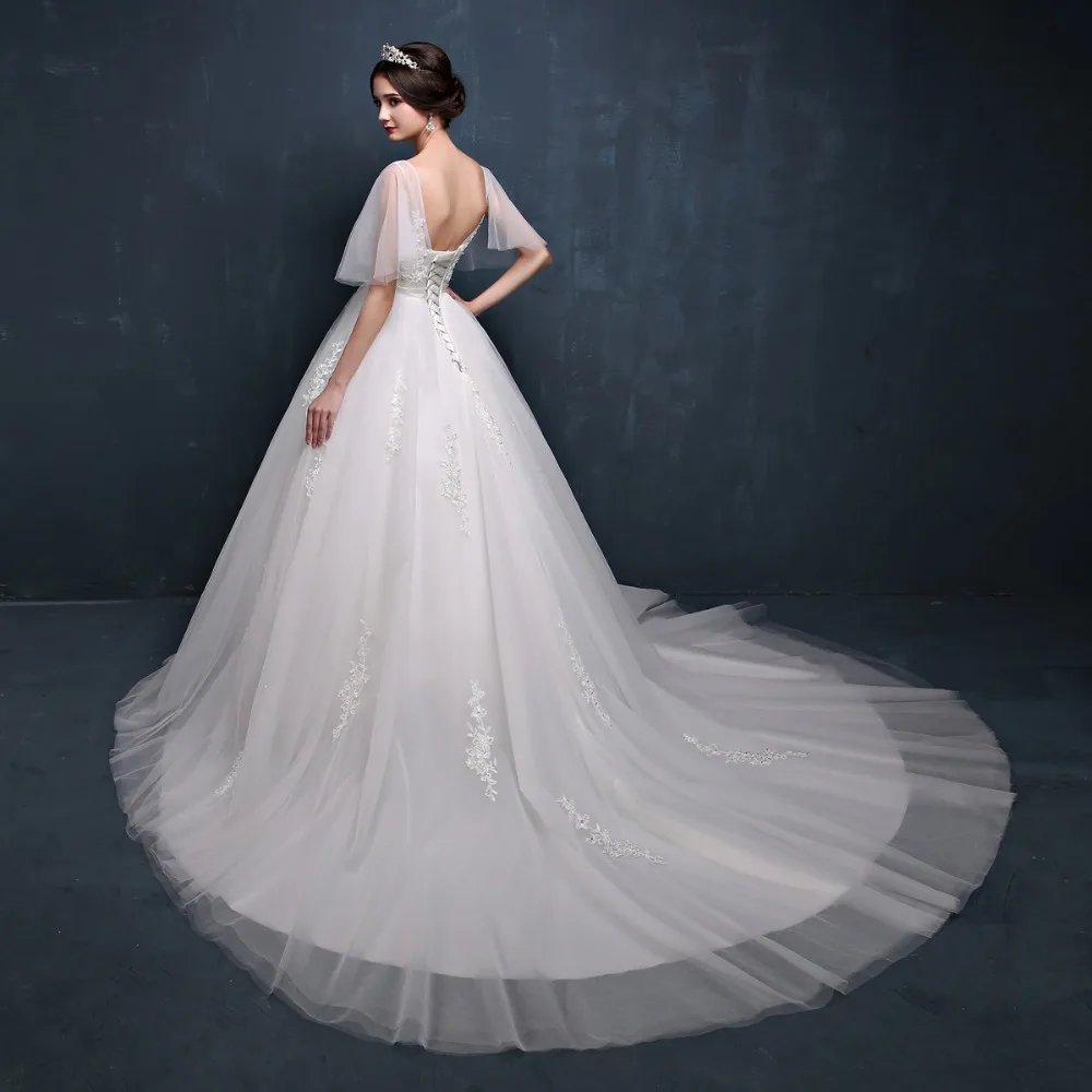free shipping romantic v-neck bridal ball gown wedding dress 2017 vestido de noiva wedding gowns real phictures
free shipping romantic v-neck bridal ball gown wedding dress 2017 vestido de noiva wedding gowns real phictures