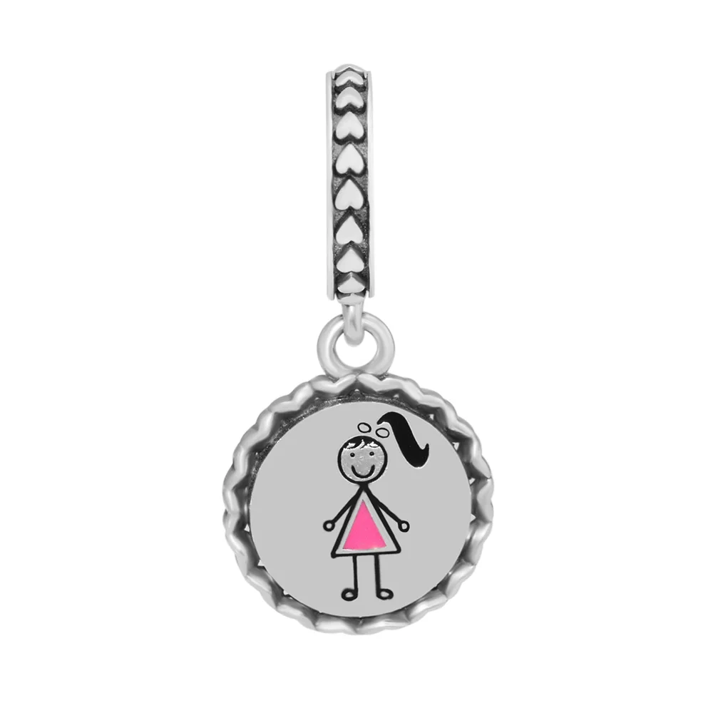 DIY Beads Charms Silver 925 Original Bracelet Sterling-Silver-Jewelry Girl Stick Figure Bead FOR jewelry Berloque Perles
DIY Beads Charms Silver 925 Original Bracelet Sterling-Silver-Jewelry Girl Stick Figure Bead FOR jewelry Berloque Perles