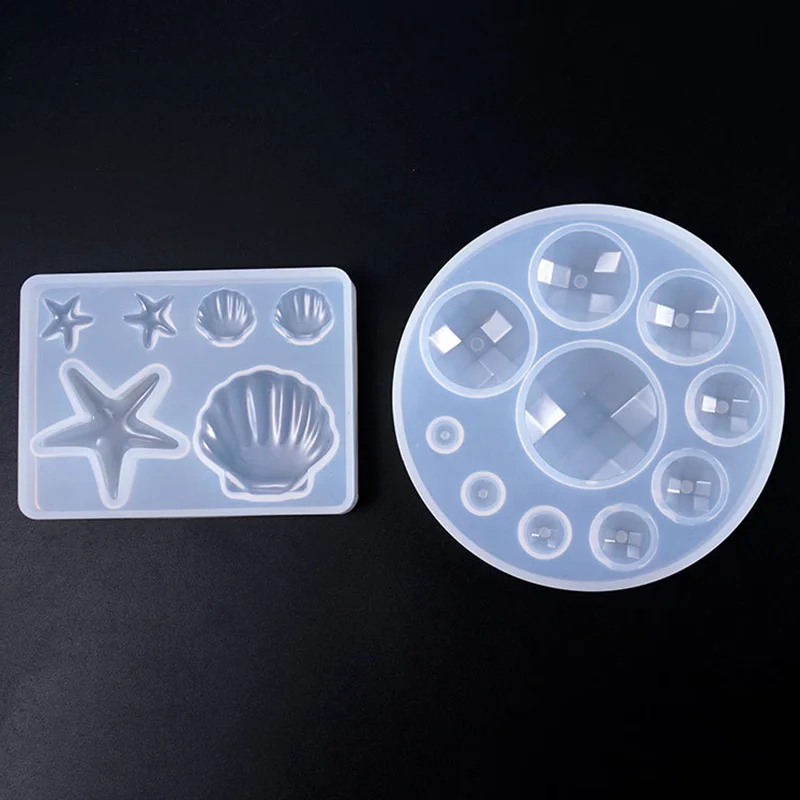 1Pc Lovely Shell Starfish Round Half Ball Transparent Silicone Mold Fondant Cake Decorating Tools Soap Mold Cake Chocolate
1Pc Lovely Shell Starfish Round Half Ball Transparent Silicone Mold Fondant Cake Decorating Tools Soap Mold Cake Chocolate