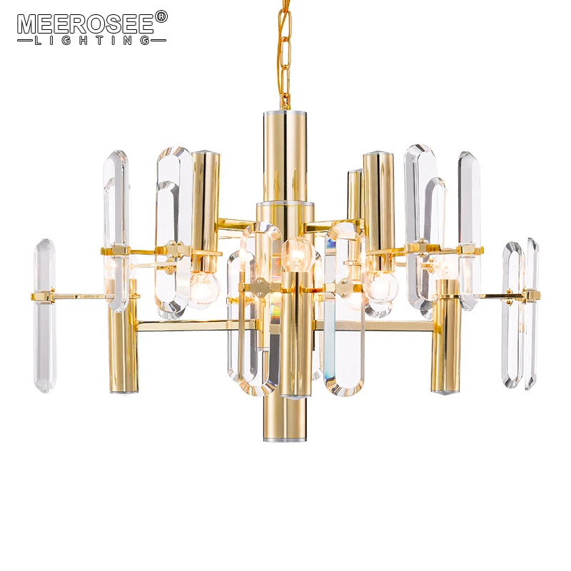 Post Modern Crystal Chandelier Lighting Golden Cristal Lustres Light Fixture American Style Chandelier Crystal for Restaurant
Post Modern Crystal Chandelier Lighting Golden Cristal Lustres Light Fixture American Style Chandelier Crystal for Restaurant