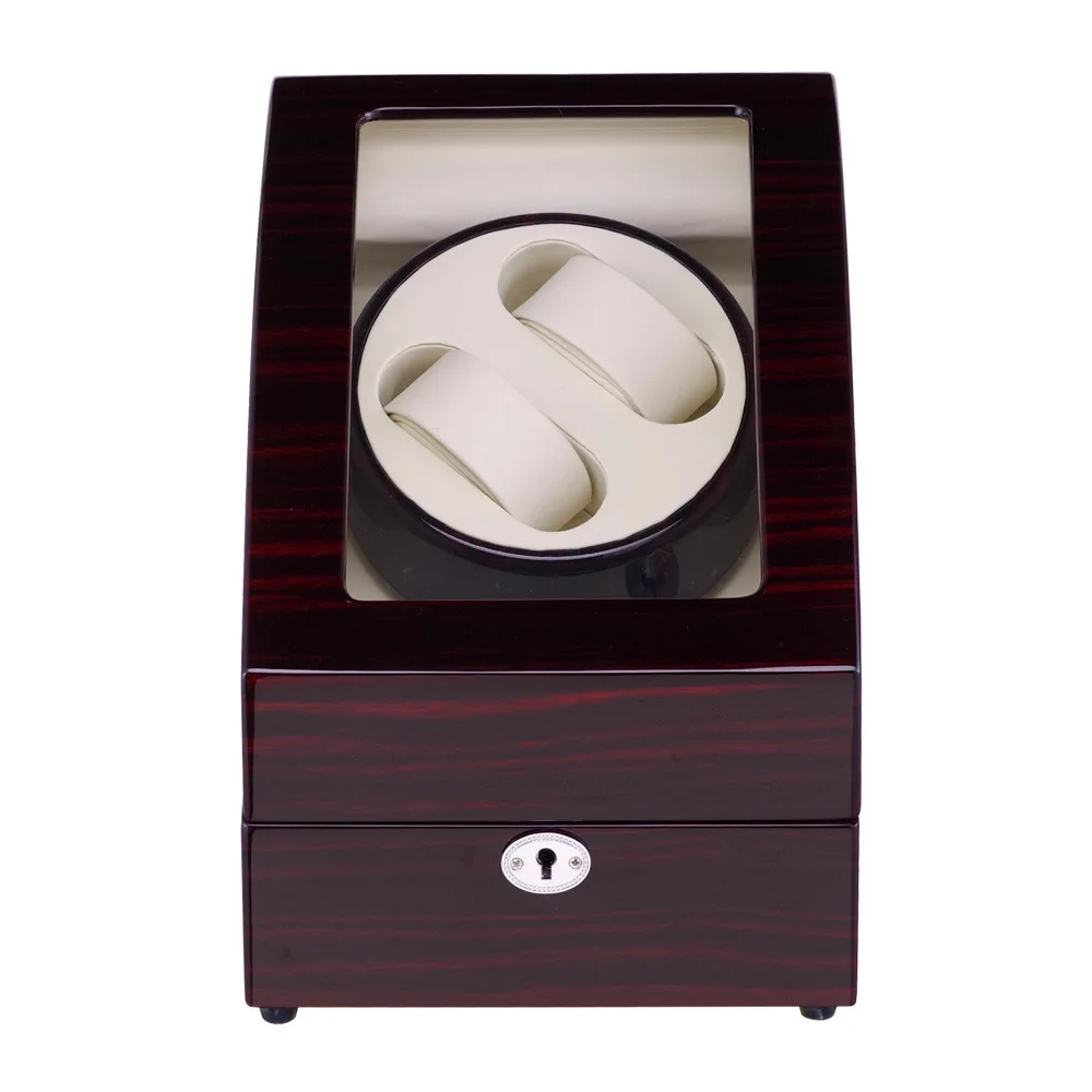 Watch Winder ,LT Wooden Automatic Rotation 2+3 Storage Case Display Box(Outside is rose red black Inside is white)2019 New style
Watch Winder ,LT Wooden Automatic Rotation 2+3 Storage Case Display Box(Outside is rose red black Inside is white)2019 New style