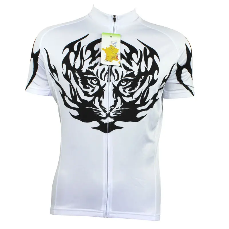 Футболка мужская с коротким рукавом и принтом головы тигра|cicle clothes|alien sportswearbicycle