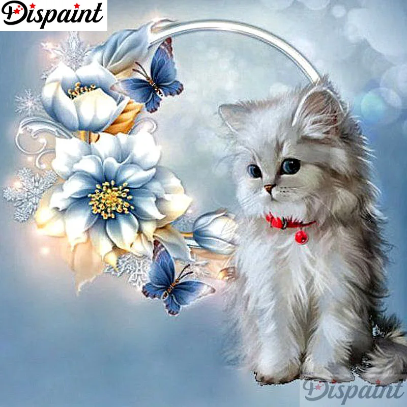 Dispaint Full Square/Round Drill 5D DIY Diamond Painting "Cat flower scenery" 3D Embroidery Cross Stitch 5D Home Decor A12378
Dispaint Full Square/Round Drill 5D DIY Diamond Painting "Cat flower scenery" 3D Embroidery Cross Stitch 5D Home Decor A12378