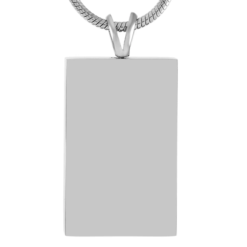 Free Funnel!!! Blank/ Engraving Rectangle Tag Necklace Pet/ Human Ashes Holder Pendant with Screw Stainless Steel Cremation Urns
Free Funnel!!! Blank/ Engraving Rectangle Tag Necklace Pet/ Human Ashes Holder Pendant with Screw Stainless Steel Cremation Urns