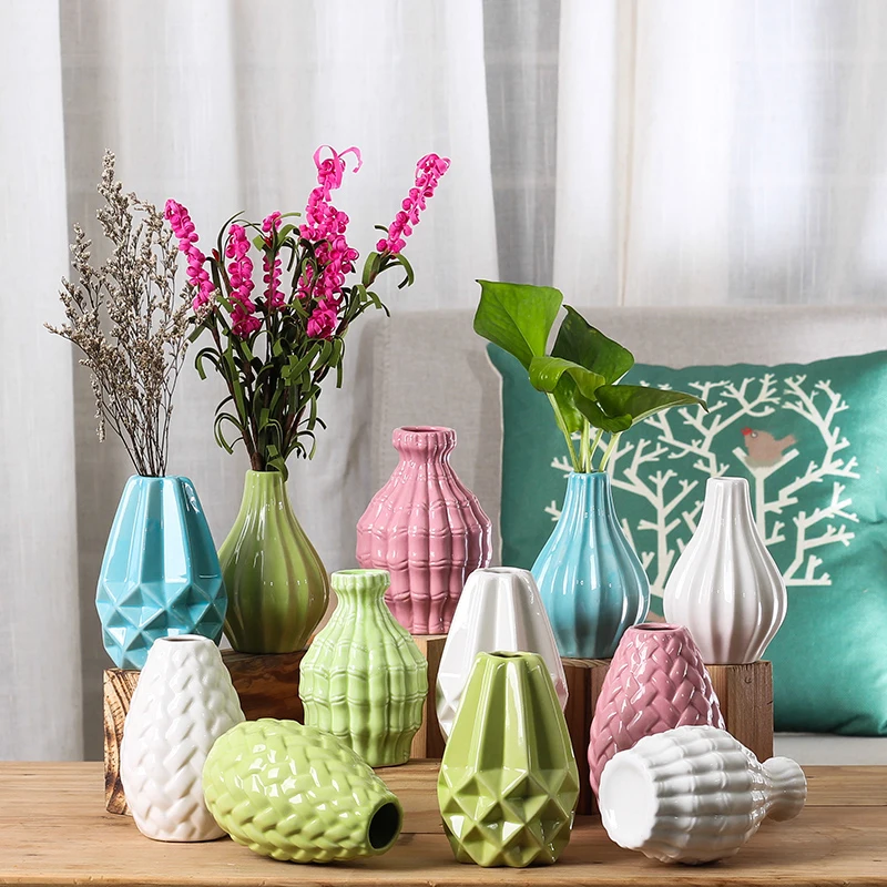Modern Fashion Ceramic Flower Vase European Home Decoration Small Ceramic Vases Wedding Home Decoration Tabletop Handmade Vase
Modern Fashion Ceramic Flower Vase European Home Decoration Small Ceramic Vases Wedding Home Decoration Tabletop Handmade Vase