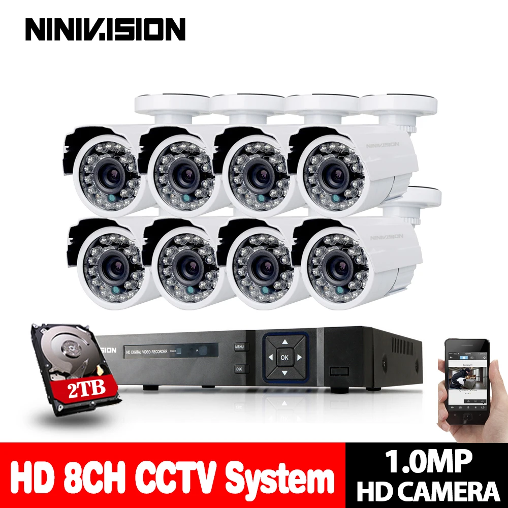 8CH DVR 1080P HDMI CCTV System Video Recorder 8PCS 2000TVL Home Security 720P Waterproof Night Vision Camera Surveillance Kits
8CH DVR 1080P HDMI CCTV System Video Recorder 8PCS 2000TVL Home Security 720P Waterproof Night Vision Camera Surveillance Kits