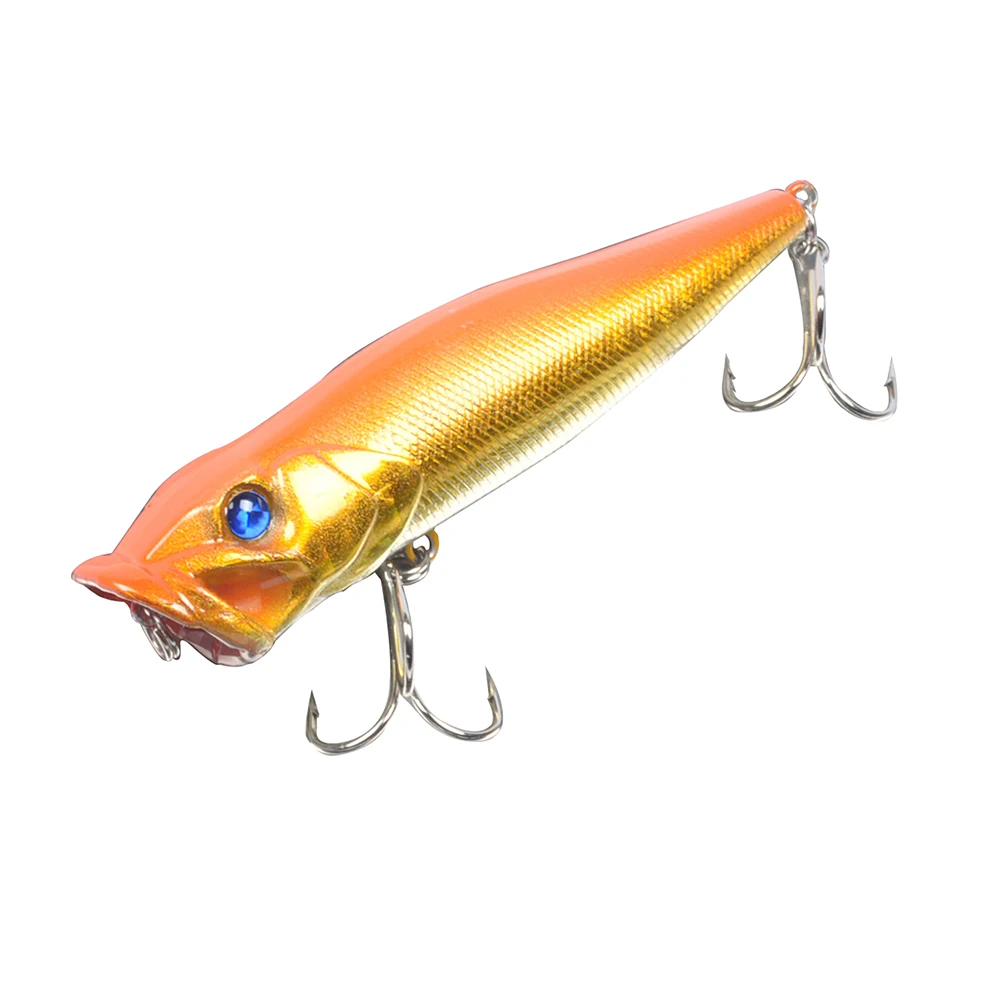 New Artificial Popper Hard Minnow Wobblers Fishing Lures Crankbait Hook Bait Tackle Fishing Bait
New Artificial Popper Hard Minnow Wobblers Fishing Lures Crankbait Hook Bait Tackle Fishing Bait