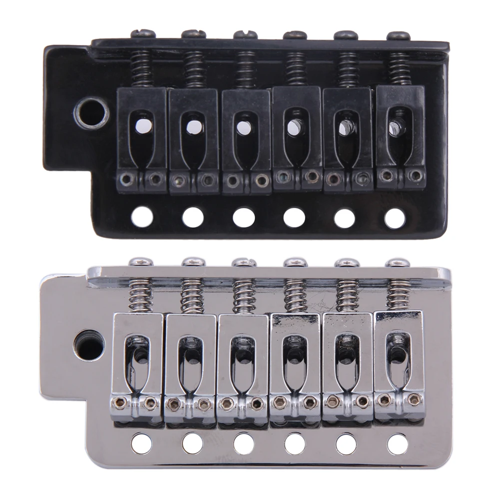 Hot Zinc Alloy Tremolo Bridge Set for Strat Electric Guitar Standard Replacement Parts Excellent Value Accessories Black/Silver
Hot Zinc Alloy Tremolo Bridge Set for Strat Electric Guitar Standard Replacement Parts Excellent Value Accessories Black/Silver