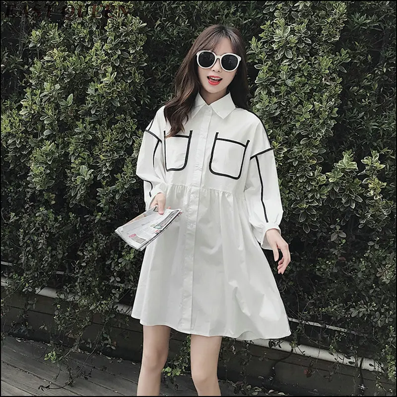 womens dresses new arrival 2018 casual dres Solid Above Knee Mini Lantern Sleeve Turn-down Collarshort female dress ZZ032 a
womens dresses new arrival 2018 casual dres Solid Above Knee Mini Lantern Sleeve Turn-down Collarshort female dress ZZ032 a