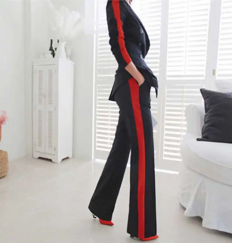 2020 autumn winter women High Quality fashion Long blazer +2 pieces women pant suits
2020 autumn winter women High Quality fashion Long blazer +2 pieces women pant suits