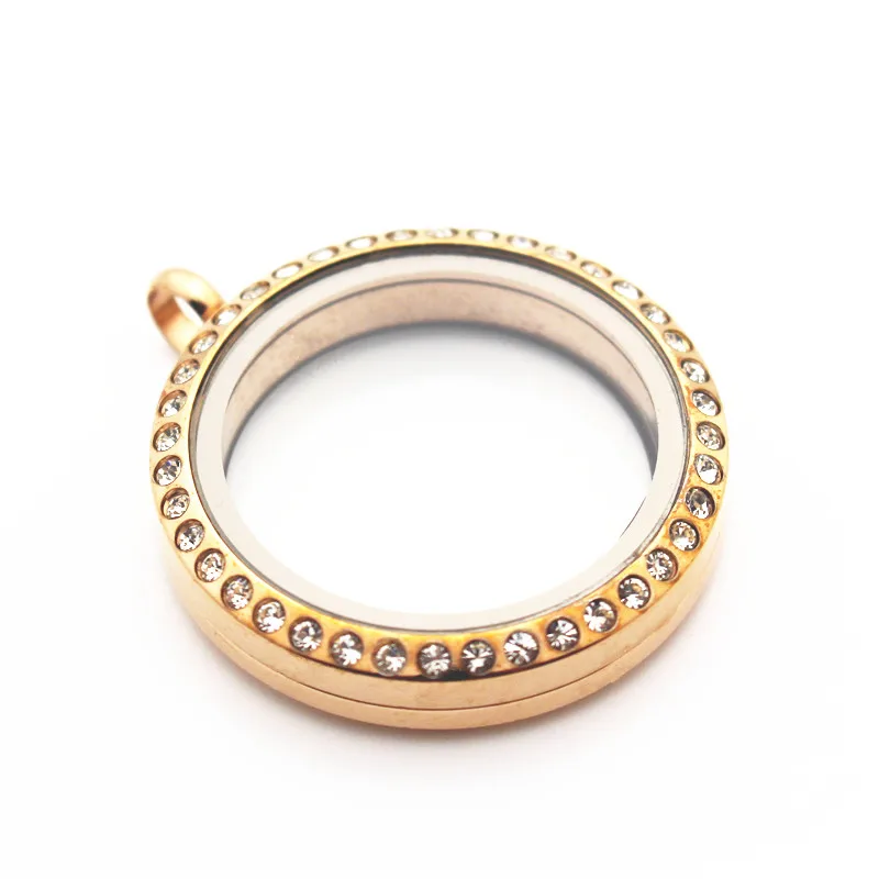 Wholesale 10pcs/lot Stainless Steel 30mm Rose Gold Twist Crystal Round Living Glass Floating Locket Pendant Necklace DIY Jewelry
Wholesale 10pcs/lot Stainless Steel 30mm Rose Gold Twist Crystal Round Living Glass Floating Locket Pendant Necklace DIY Jewelry