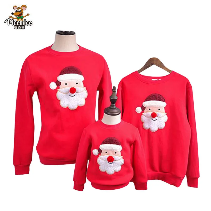 Family Clothes 2021 Winter Sweater Christmas Santa Claus Children Clothing Kid shirt Polar Fleece Warm Family Matching Outfits
Family Clothes 2021 Winter Sweater Christmas Santa Claus Children Clothing Kid shirt Polar Fleece Warm Family Matching Outfits