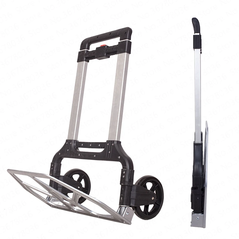 20% Portable Trolley Cart Folding Portable Trolley Car Aluminium Hand Push Cart Heavy Loading Trailer Handling Shopping Cart
20% Portable Trolley Cart Folding Portable Trolley Car Aluminium Hand Push Cart Heavy Loading Trailer Handling Shopping Cart