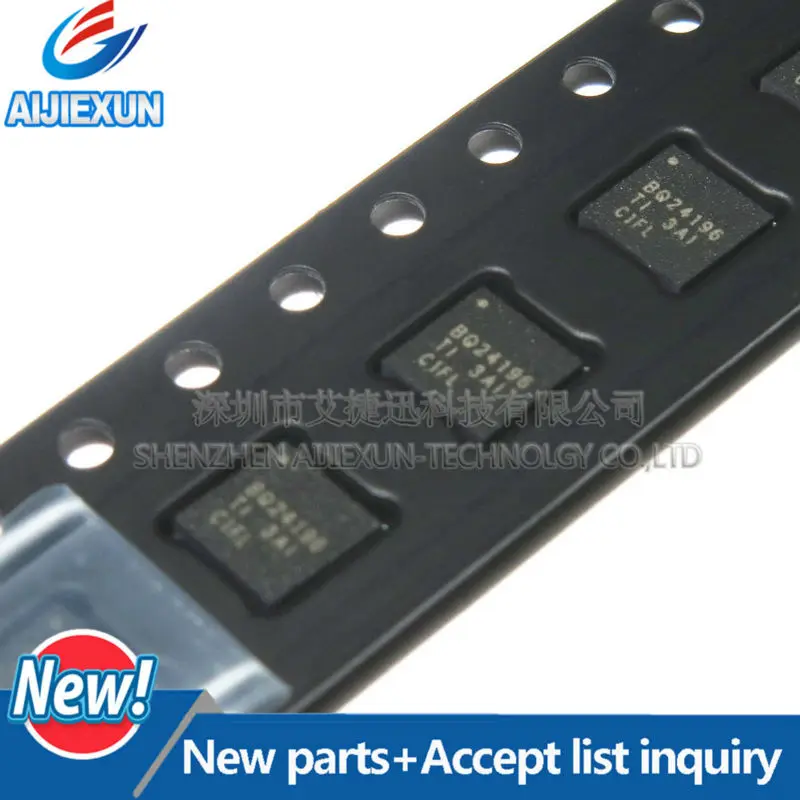 Зарядное устройство BQ24196RGER BQ24196 VQFN-24 USB/адаптер переменного тока, литий-ионный/литий-полимерный 2500 мА, от 3,5 В до 4,4 В, 24-Pin VQFN EP T/R, новое и оригин...
Зарядное устройство BQ24196RGER BQ24196 VQFN-24 USB/адаптер переменного тока, литий-ионный/литий-полимерный 2500 мА, от 3,5 В до 4,4 В, 24-Pin VQFN EP T/R, новое и оригин...