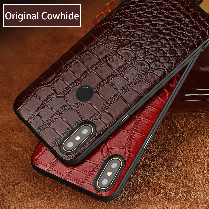 Cowhide Phone Case For Xiaomi Mi 9 10 8 9t 10t pro 11 poco x3 Redmi Note 7 pro Note 9 pro note 8 Soft TPU Edge Genuine Leather
Cowhide Phone Case For Xiaomi Mi 9 10 8 9t 10t pro 11 poco x3 Redmi Note 7 pro Note 9 pro note 8 Soft TPU Edge Genuine Leather
