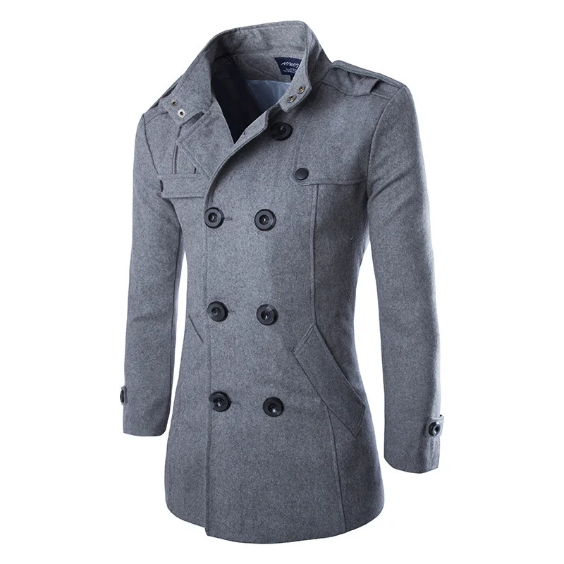 Men's Windbreaker Long Slim Winter Coat Woolen Coat Men's Casual Harujuku Men Long Jacket 2020
Men's Windbreaker Long Slim Winter Coat Woolen Coat Men's Casual Harujuku Men Long Jacket 2020