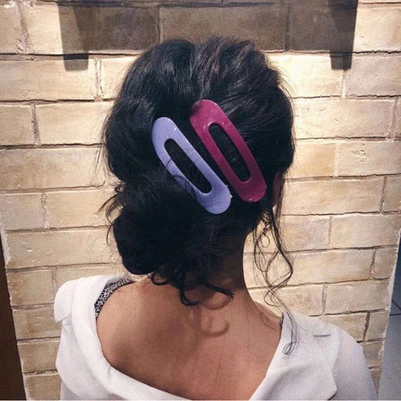 11.5cm Big Hair Clip Japanese Korean Acrylic Headwear Fashion Geometric Hair accessories Girl Heart Wild 1PC Side Duckbill Women
11.5cm Big Hair Clip Japanese Korean Acrylic Headwear Fashion Geometric Hair accessories Girl Heart Wild 1PC Side Duckbill Women
