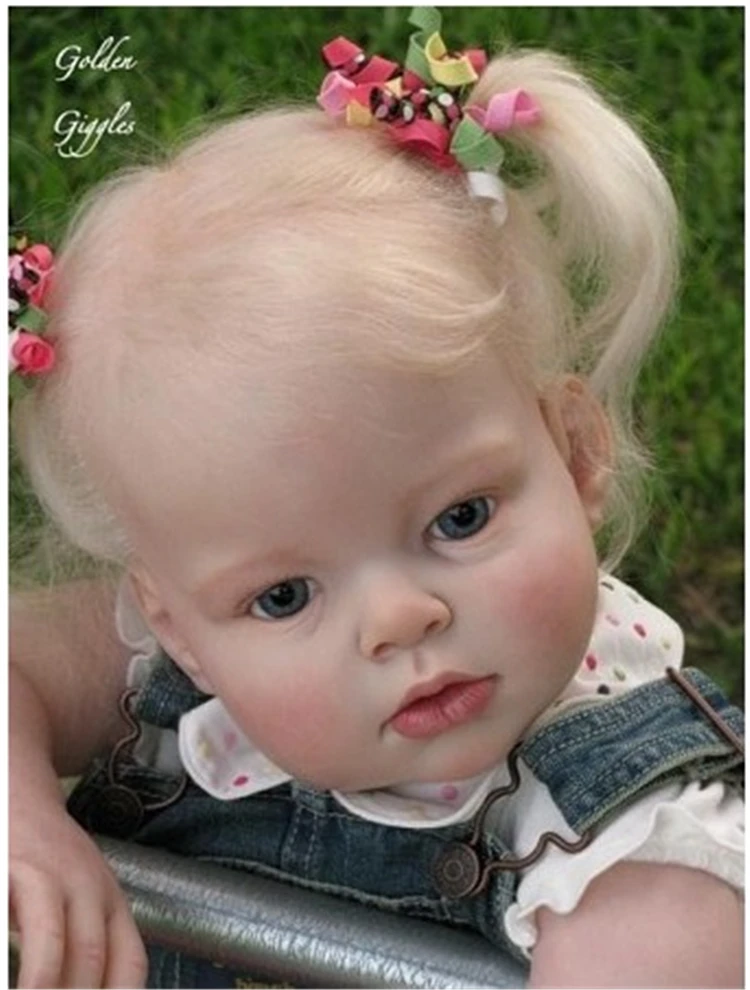 Reborn baby kit DIY reborn baby doll для 26/28 дюймов, Мягкий силикон, винил, настоящее мягкое прикосновения
Reborn baby kit DIY reborn baby doll для 26/28 дюймов, Мягкий силикон, винил, настоящее мягкое прикосновения