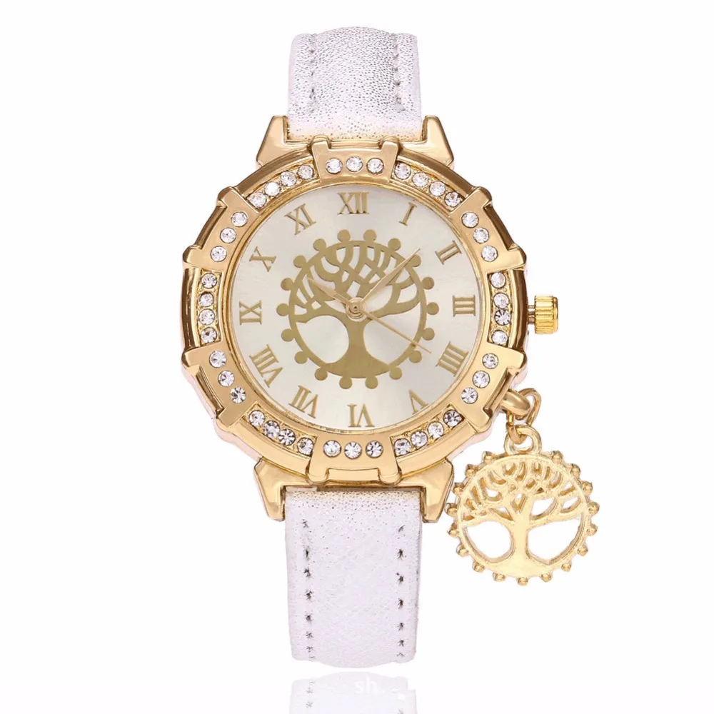 2017 Women Watches Fashion Causal Ladies Bracelet Watches Quartz Wristwatch for Women Relogio FemininoWishing Tree Pendant Gifts
2017 Women Watches Fashion Causal Ladies Bracelet Watches Quartz Wristwatch for Women Relogio FemininoWishing Tree Pendant Gifts