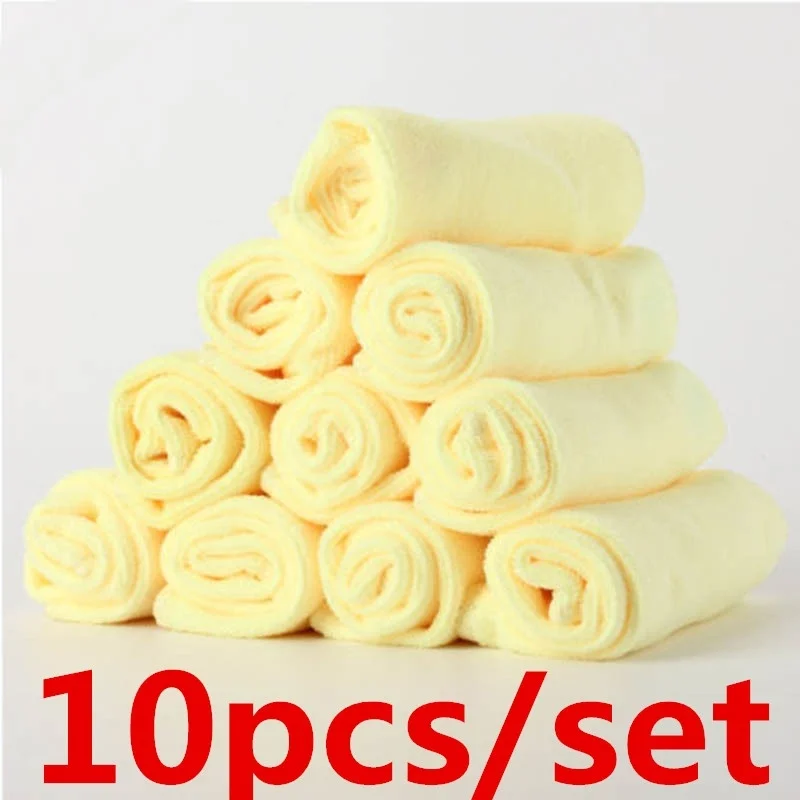 10Pcs/set Microfiber Kitchen Wash Auto Car Home Dry Polishing Cloth Cleaning Towel
10Pcs/set Microfiber Kitchen Wash Auto Car Home Dry Polishing Cloth Cleaning Towel