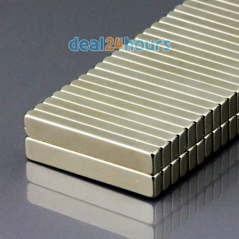 OMO Magnetics 50 шт. N50 большая Супер Сильная полоса Блок Бар длинные Магниты