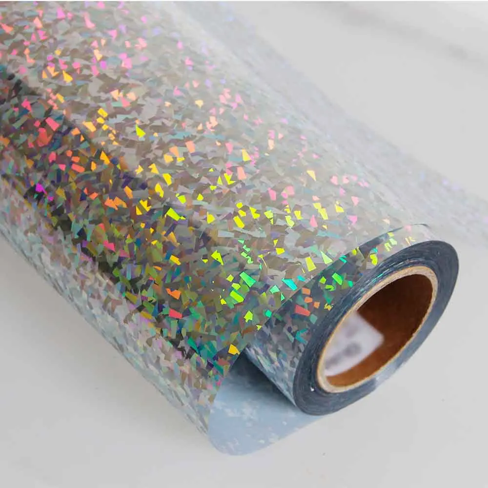 Holographic Heat Transfer Vinyl Press Film Colorful Brilliant Color For Cloth T-Shirt DIY 50cm x 100cm
Holographic Heat Transfer Vinyl Press Film Colorful Brilliant Color For Cloth T-Shirt DIY 50cm x 100cm
