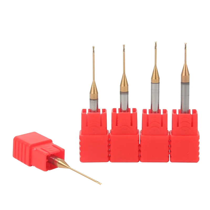 HRC60 endmill 1pcs R0.1 0.5 ball nose long neck milling cutter tungsten carbide long edge cutter router bit for deep processing
HRC60 endmill 1pcs R0.1 0.5 ball nose long neck milling cutter tungsten carbide long edge cutter router bit for deep processing