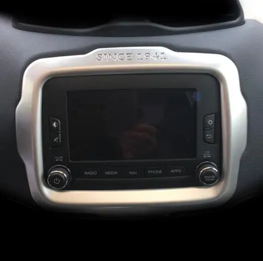 Матовая панель навигации из АБС-пластика для Jeep Renegade 2015, 2016, 2017, 1 шт.
Матовая панель навигации из АБС-пластика для Jeep Renegade 2015, 2016, 2017, 1 шт.