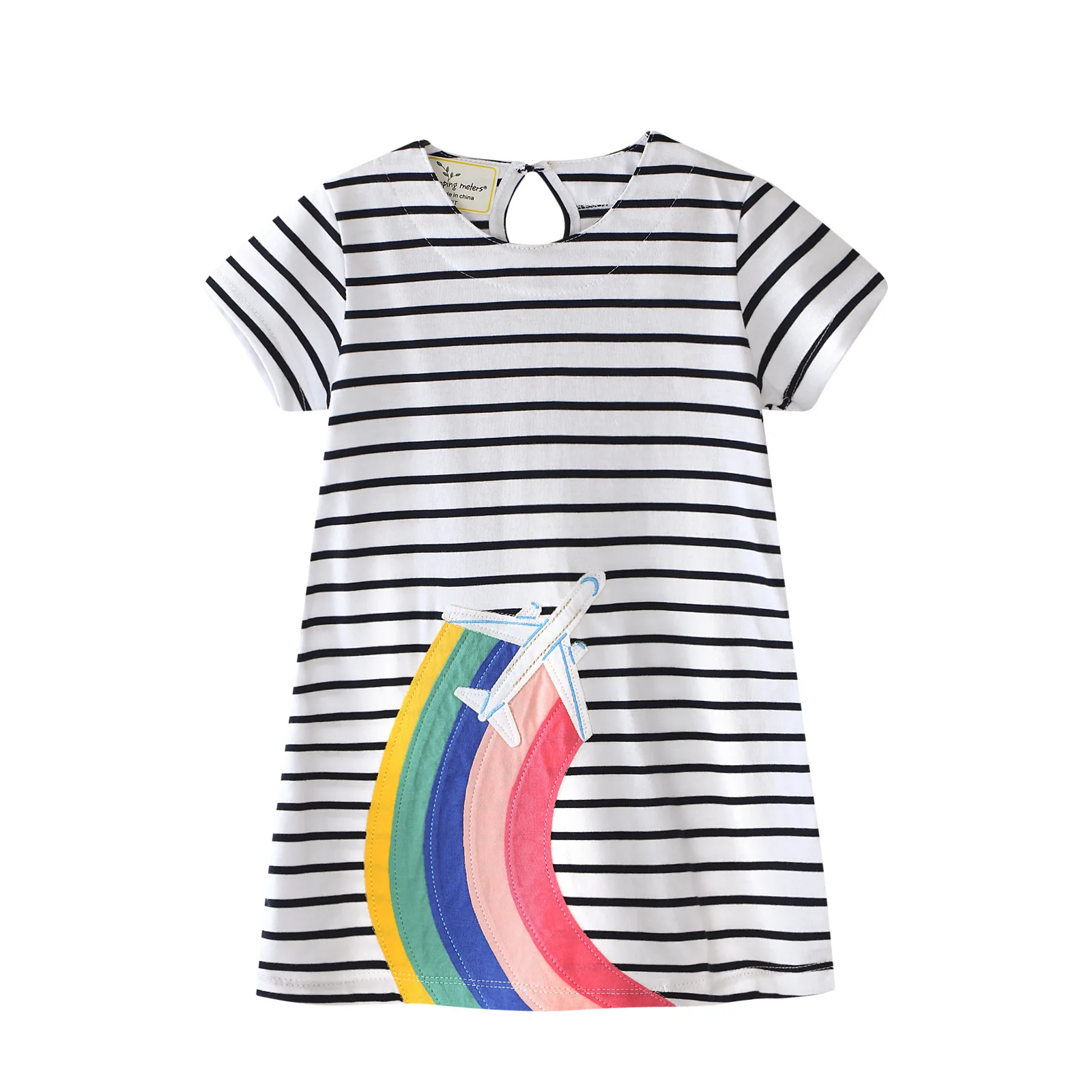 Baby Girls Striped Dress Summer Printed Cotton Princess Party Kids Dresses Kids Clothing Rainbow Fashion Princess Dress
Baby Girls Striped Dress Summer Printed Cotton Princess Party Kids Dresses Kids Clothing Rainbow Fashion Princess Dress