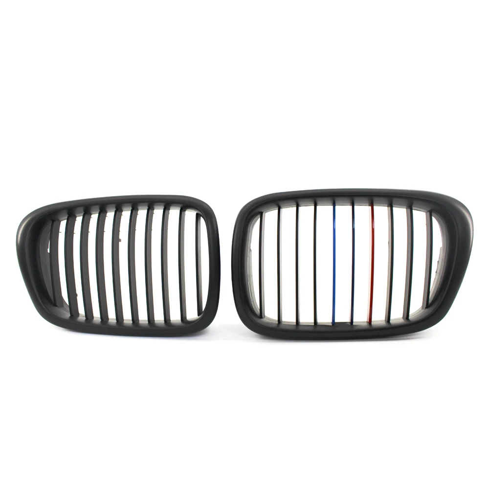 Передняя решетка для BMW E39 5 Series 1997-2003 520i/523i/525i/525td/528i/530d/535i/540i/540ip/M5, матовая, черная, пара
Передняя решетка для BMW E39 5 Series 1997-2003 520i/523i/525i/525td/528i/530d/535i/540i/540ip/M5, матовая, черная, пара