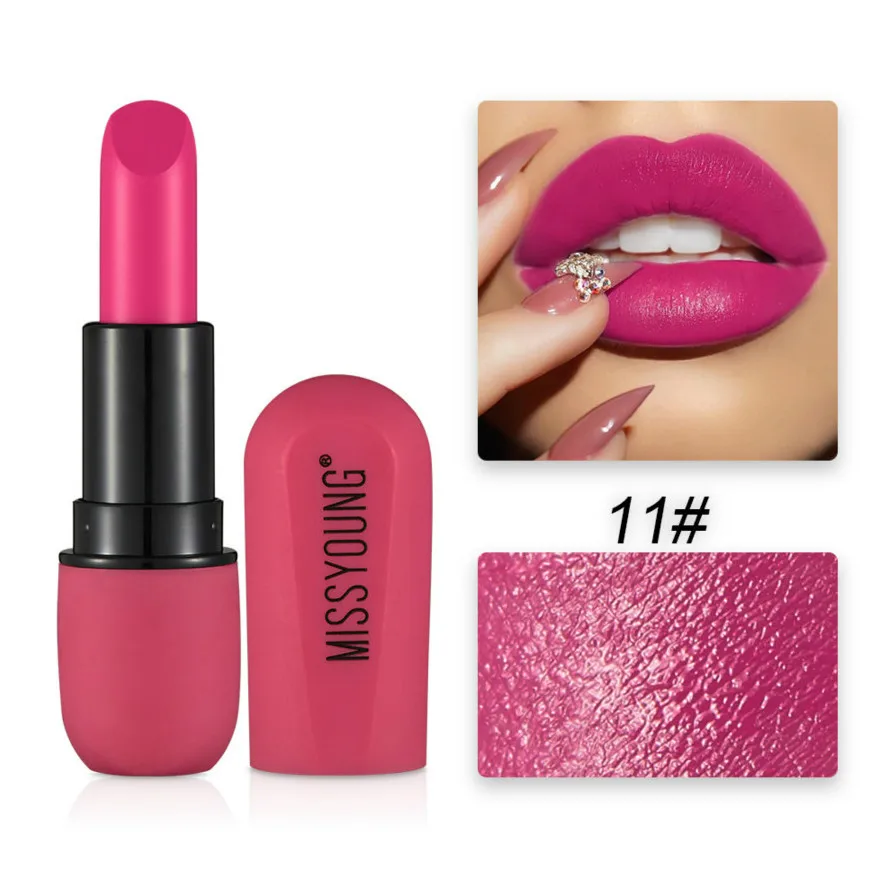 1@# Delicate Charming Rose Purple Matte Lipstick Women Sexy Lips Makeup Color Cosmetics Lasting Waterproof Lipstick Nude Makeup
1@# Delicate Charming Rose Purple Matte Lipstick Women Sexy Lips Makeup Color Cosmetics Lasting Waterproof Lipstick Nude Makeup