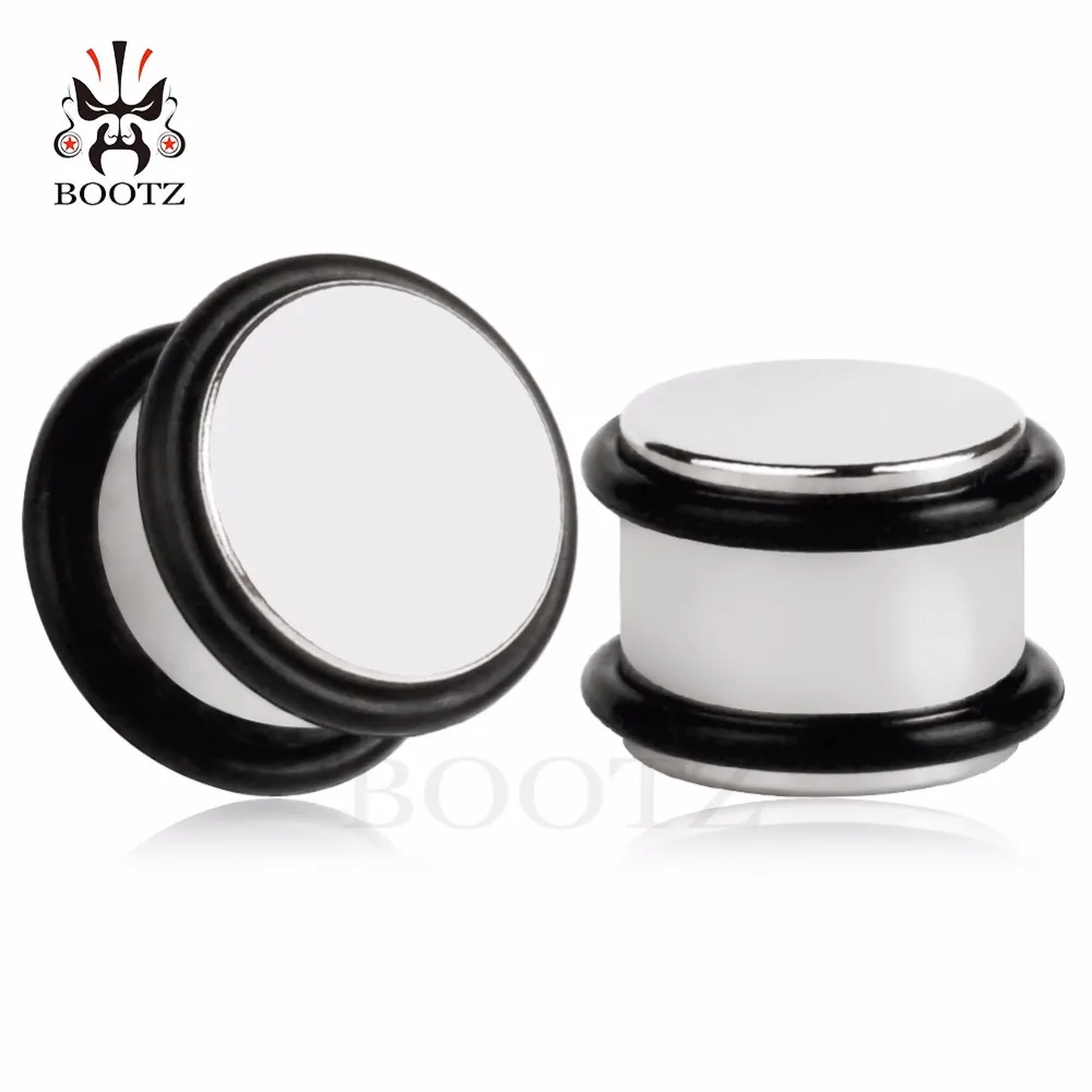 fashion pair easy stainless steel ear plugs small size ear tunnels with o-ring design piercing body jewelry retail
fashion pair easy stainless steel ear plugs small size ear tunnels with o-ring design piercing body jewelry retail