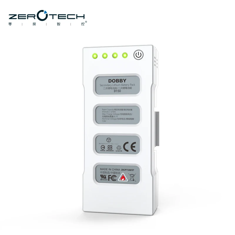 ZeroTech DOBBY Карманный Дрон с селфи аксессуары Запчасти 970 мАч 2 S Заменить литий