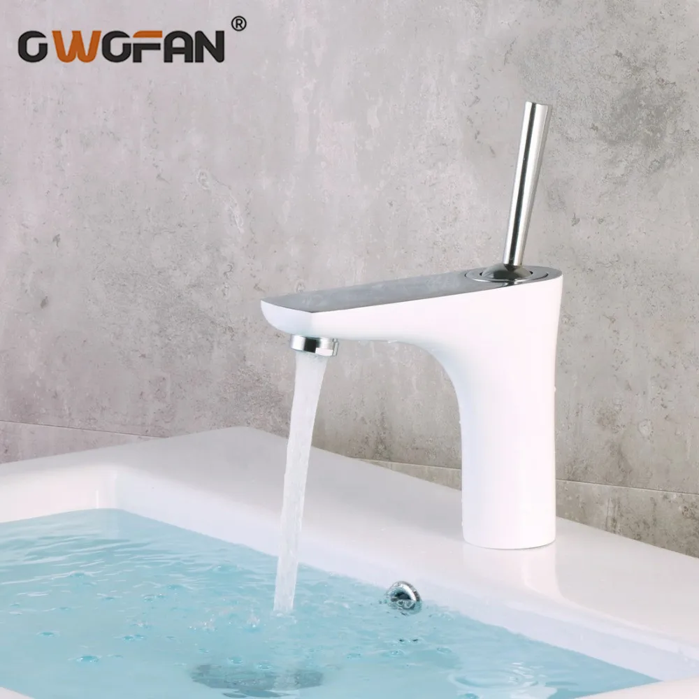 Brass Elegant White Basin Faucet Bathroom Hot And Cold Water Mixer Tap Single Handle Bathroom Deck Mounted Sink Faucets F5657
Brass Elegant White Basin Faucet Bathroom Hot And Cold Water Mixer Tap Single Handle Bathroom Deck Mounted Sink Faucets F5657