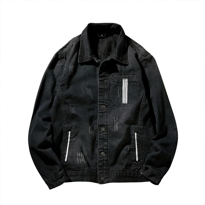 2018 New Spring Autumn Men's Jackets Thin Solid Fashion Coats Male Casual lapel Men Overcoat denim jacket 5XL
2018 New Spring Autumn Men's Jackets Thin Solid Fashion Coats Male Casual lapel Men Overcoat denim jacket 5XL