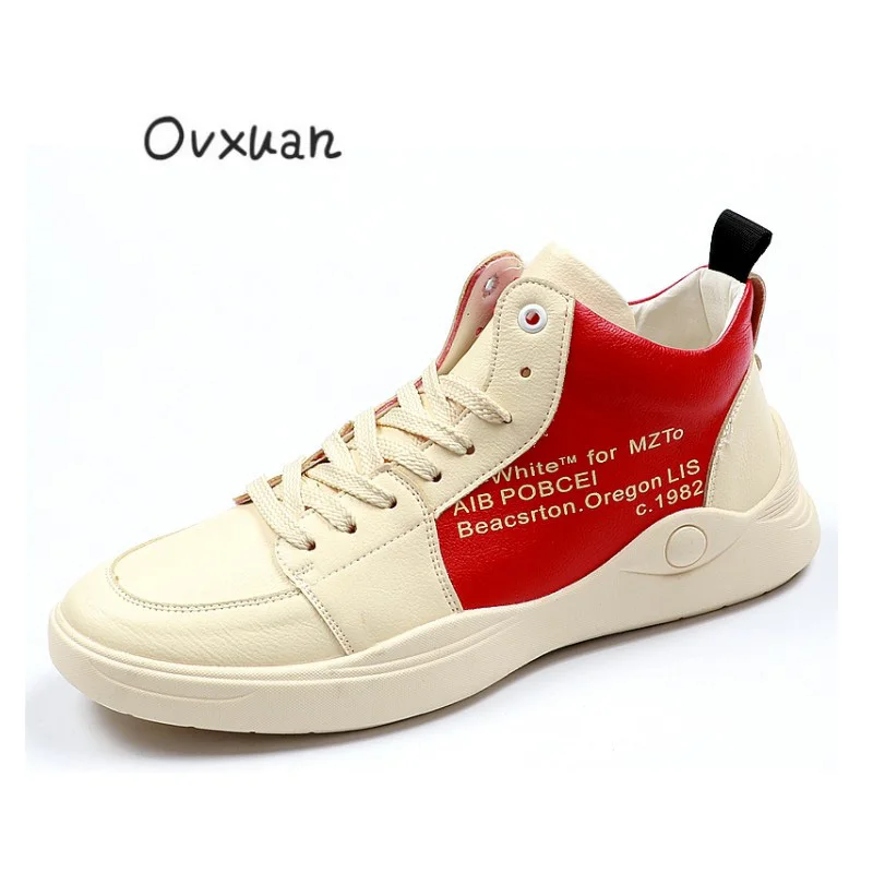 OVXUAN Red hip hop Boots for men Sports Fashion Patchwork Flat Plate Casual British Mens Designer Shoes High Quality Ankle Boots
OVXUAN Red hip hop Boots for men Sports Fashion Patchwork Flat Plate Casual British Mens Designer Shoes High Quality Ankle Boots