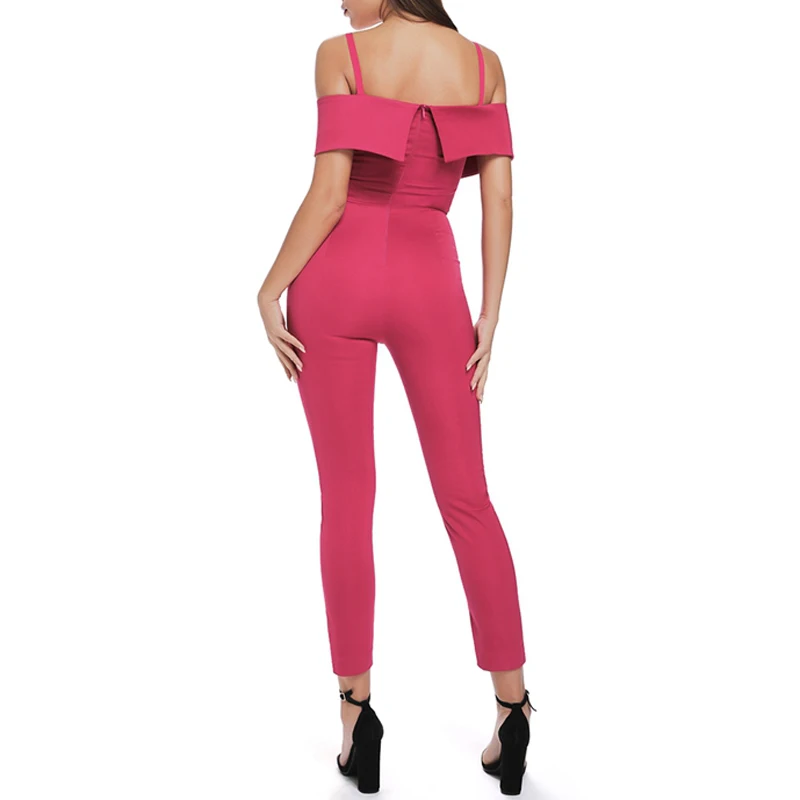 Bqueen 2019 New Women Fashion Office Lady Sexy Off The Shoulder V Neck Long Pants Party Club Bodycon Casual Rose Red Jumpsuit
Bqueen 2019 New Women Fashion Office Lady Sexy Off The Shoulder V Neck Long Pants Party Club Bodycon Casual Rose Red Jumpsuit