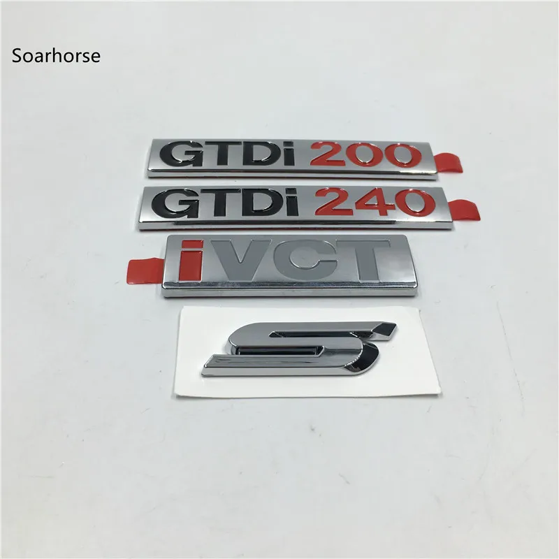 Soarhorse For Ford Mondeo EDGE TAURUS S TITANIUM GTDi 200 240 IVCT Emblems Letter Trunk Tailagte Car Stickers
Soarhorse For Ford Mondeo EDGE TAURUS S TITANIUM GTDi 200 240 IVCT Emblems Letter Trunk Tailagte Car Stickers