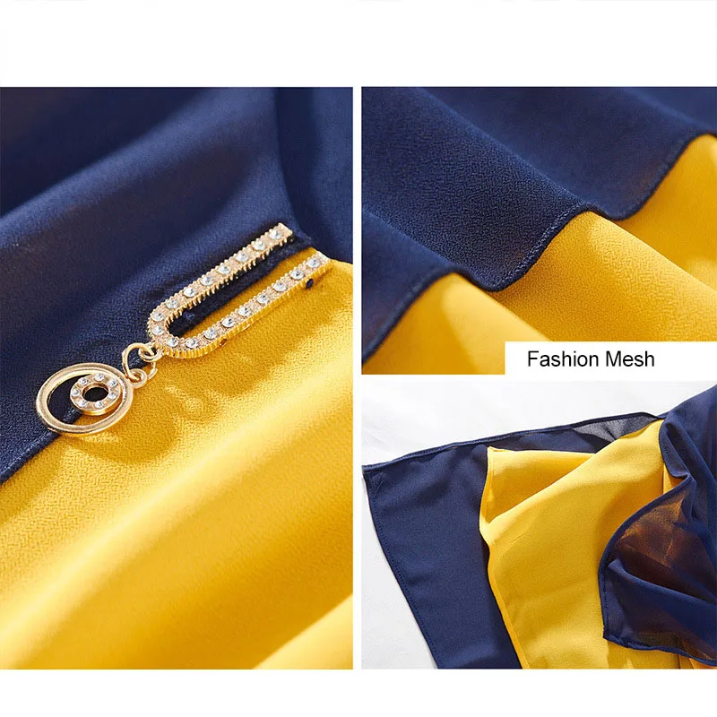 Summer dress contrast color stitching Elegant middle-aged Short Sleeve women's loose chiffon Casual Plus Size Office dresses
Summer dress contrast color stitching Elegant middle-aged Short Sleeve women's loose chiffon Casual Plus Size Office dresses