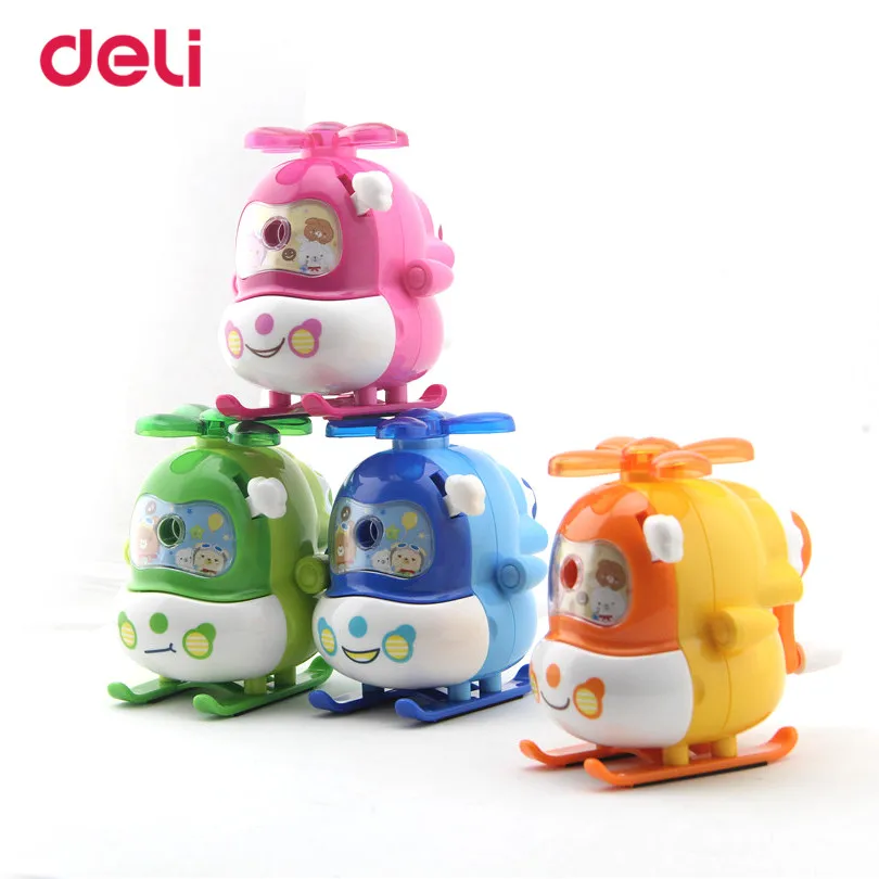 Deli Cute airplane mechanical pencil sharpener for School stationery Hand Crank Manual pencil sharpeners kids Office Supplies
Deli Cute airplane mechanical pencil sharpener for School stationery Hand Crank Manual pencil sharpeners kids Office Supplies