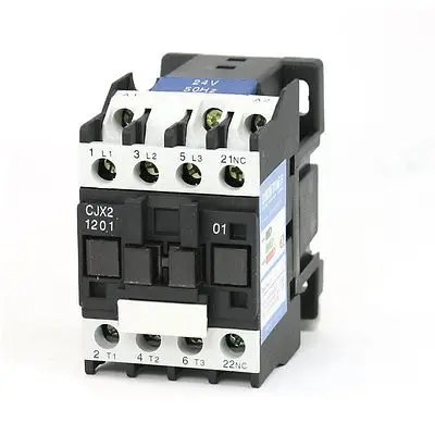CJX2-1201 контактор переменного тока 24В 50Гц катушка 12А 3-фазный 3-полюсный 1NC
CJX2-1201 контактор переменного тока 24В 50Гц катушка 12А 3-фазный 3-полюсный 1NC
